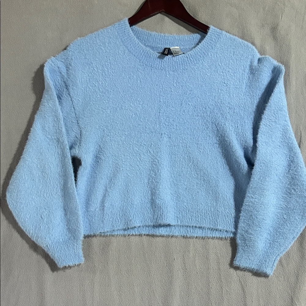 H&M Divided Women's Light Blue Sweater - M